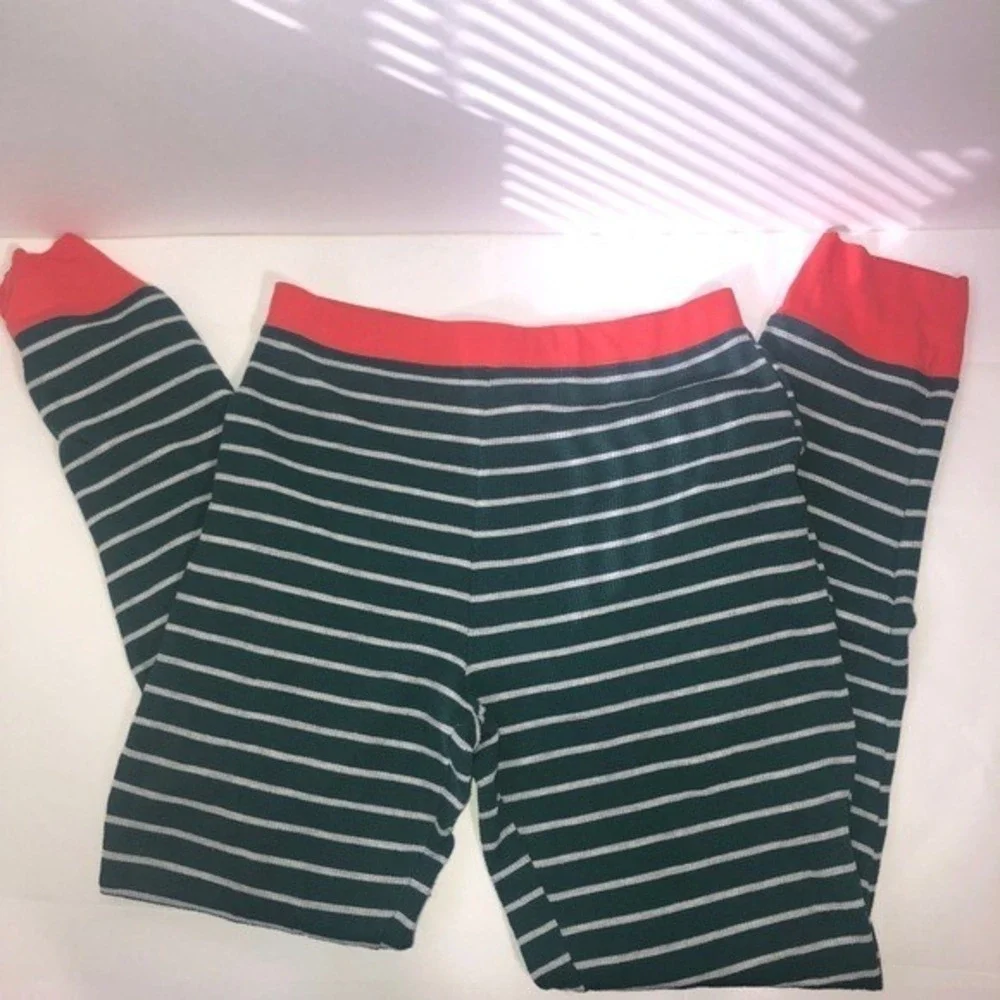 Jenni Intimates Christmas Pajama Stripe Set‎ Size Medium